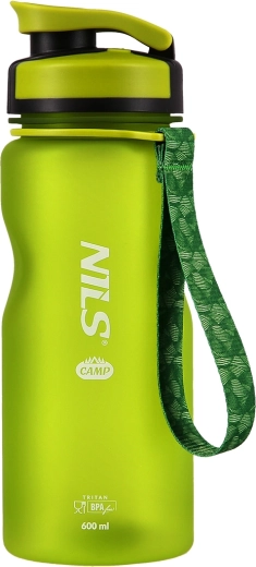 Botella de agua de tritán NILS CAMP 600 ml – verde