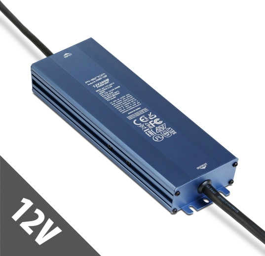 Fuente de alimentación conmutada estabilizada de 12 V CC, 200 W, IP67