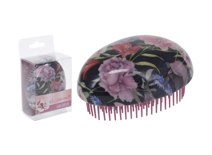 Cepillo compacto para el cabello sin mango