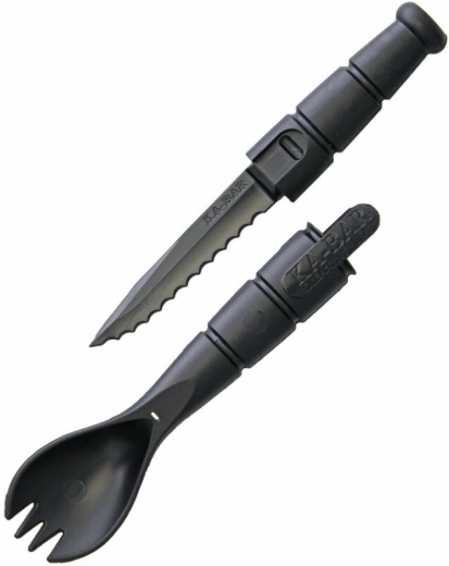 Ka-Bar spork con cuchillo 2 en 1