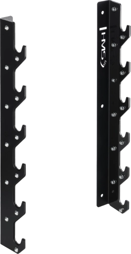 Soporte de pared para 6 barras olímpicas HMS STR46