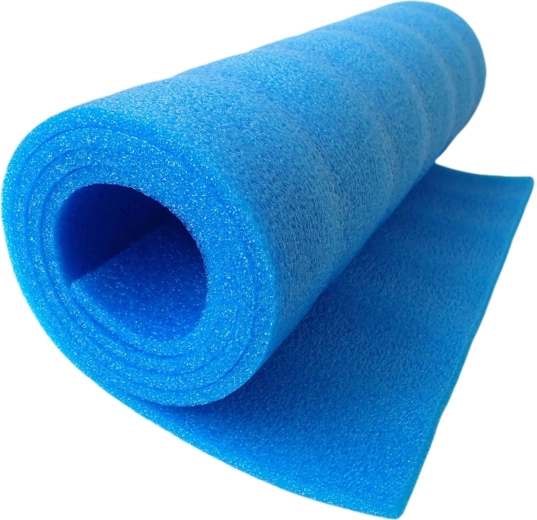 Esterilla Acra para aeróbic 8 mm 90 × 50 cm azul - 1 pieza