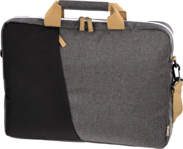 Bolso para portátil Florenz de 15,6 pulgadas, negro/gris