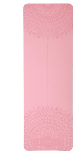 Esterilla de yoga HMS YM10 rosa claro
