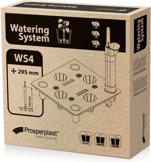 Sistema de riego Square 29,5 cm para maceteros Rato Low, Rato Square y Urbi Square