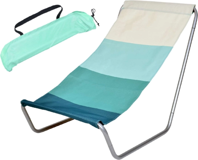 Tumbona plegable Lagoon con bolsa azul