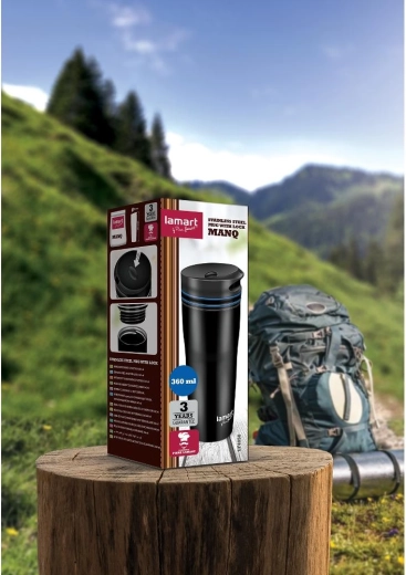 Compacta capacidad de 360 ml
