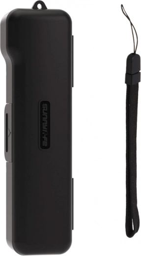 Funda protectora con correa para DJI Osmo Pocket 3 Sunnylife, negra