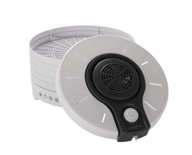 Deshidratador de alimentos de 5 niveles, 250 W, diámetro de 29 cm