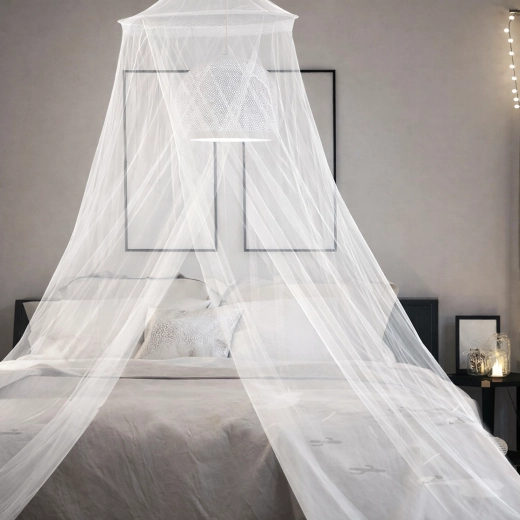 Diseño tipo dosel para la cama