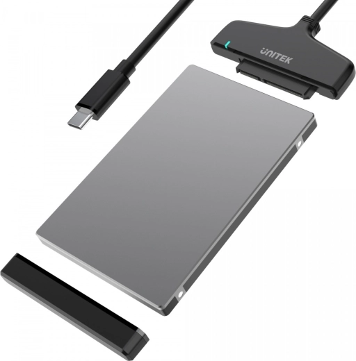 Adaptador USB‑C a SATA III para HDD/SSD de 2,5"