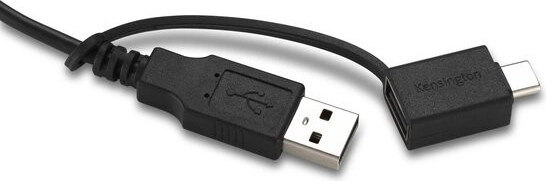 Fiable conexión USB-C y USB-A por cable para escritorio