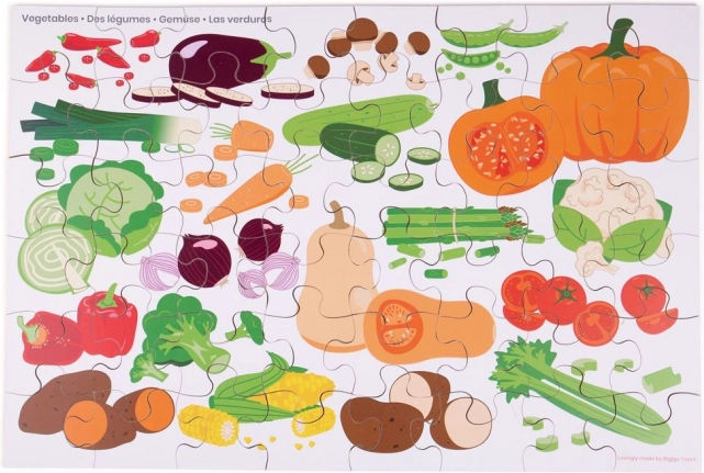 Puzzle de suelo Verduras