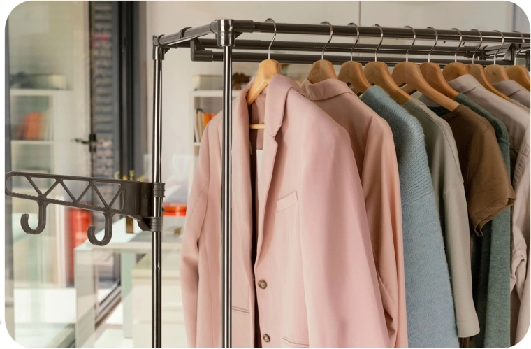 Ganchos laterales para accesorios