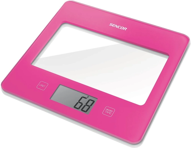 Báscula de cocina Sencor SKS 5038RS rosa