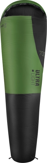 Saco de dormir ultraligero NILS Camp negro/verde