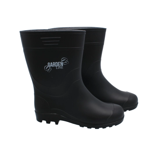 Botas de agua para hombre Kalosze negras, talla 46