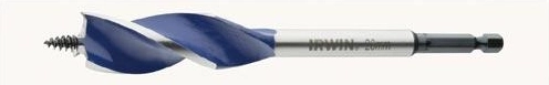 Broca para madera IRWIN Blue Groove 6,0 × 28 mm