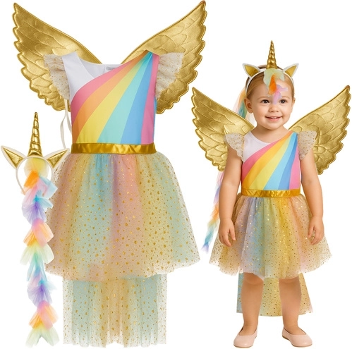 Disfraz de unicornio para niños 110–116 cm Kruzzel