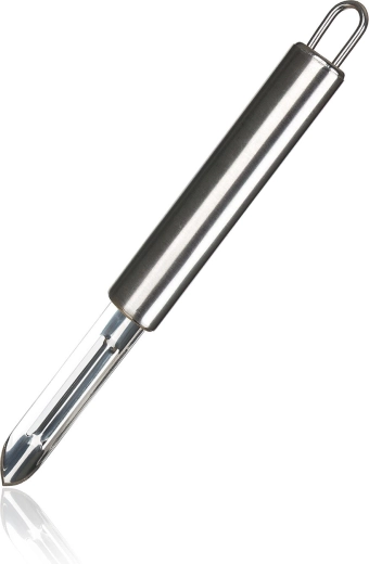 Pelador de verduras de doble cara AKCENT de acero inoxidable 19 cm