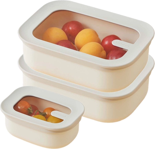 Recipiente para alimentos LocknLock Dual Nesting, set de 3 uds.