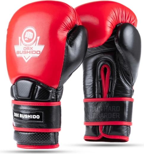 Guantes de boxeo DBX BUSHIDO Warrior – Roja