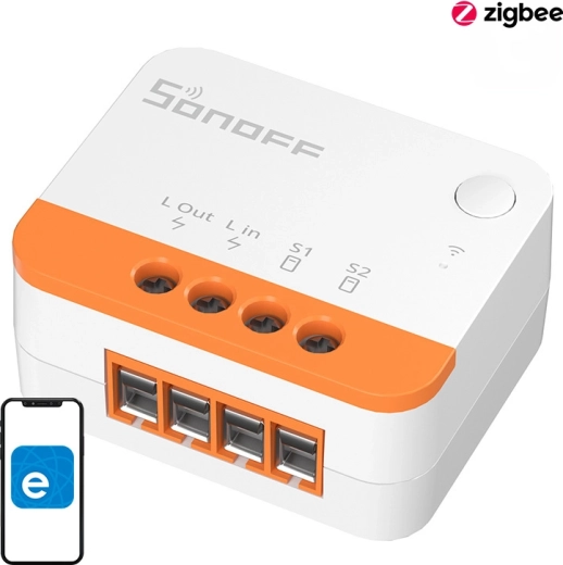 Sonoff ZBMINIL2 interruptor mini inteligente Zigbee 3.0 sin neutro
