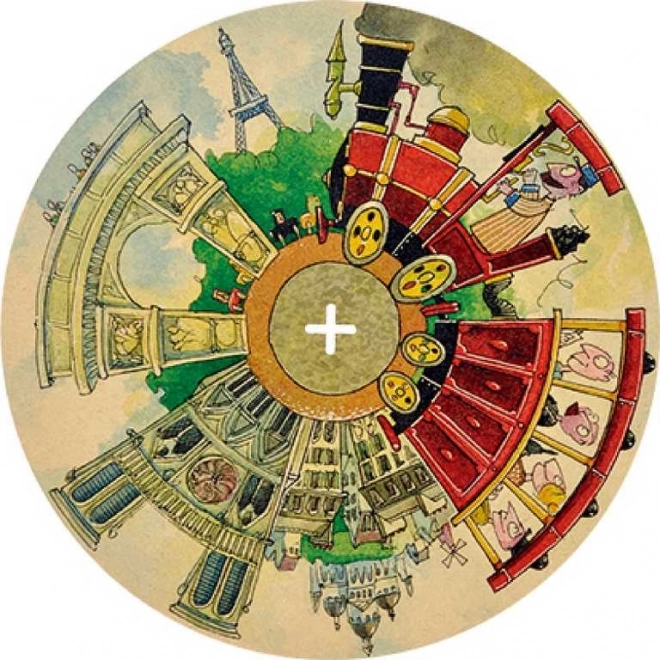 Modelo de madera móvil ARToy City – alrededor del mundo: París