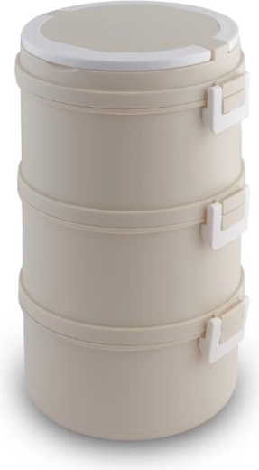 Fiambrera de tres niveles Lamart Care 3 × 700 ml