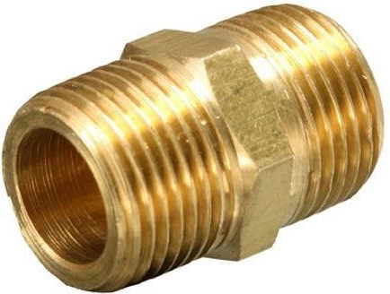 Niple doble exterior 1/4" x 3/8"