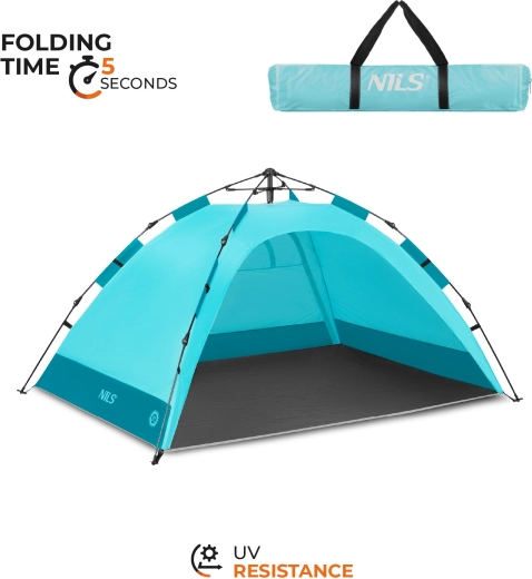 Tienda de playa pop-up Nils NC4802 azul