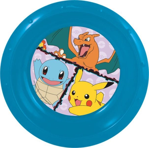Cuenco de plástico Pokémon 16 cm azul