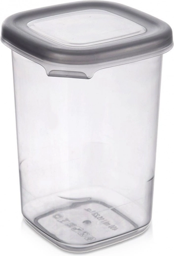 Recipiente de plástico para alimentos secos con tapa 450 ml