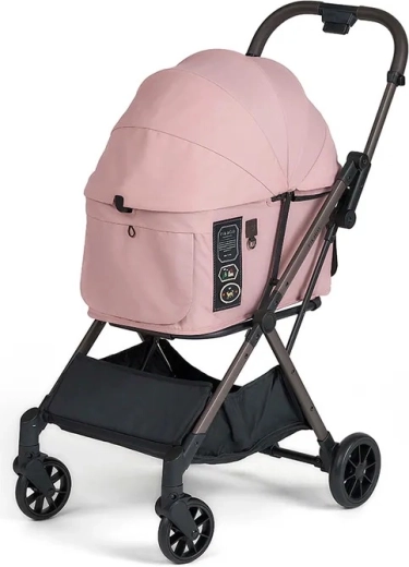 FIKAGO cochecito para perros y gatos Mist Pink