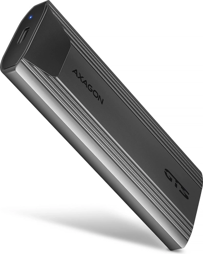 Caja externa de aluminio sin tornillos USB-C 3.2 Gen 2 para SSD M.2 NVMe y SATA