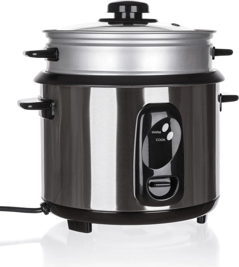 Arrocera de acero inoxidable de 1,5 l con función Keep Warm, 500 W