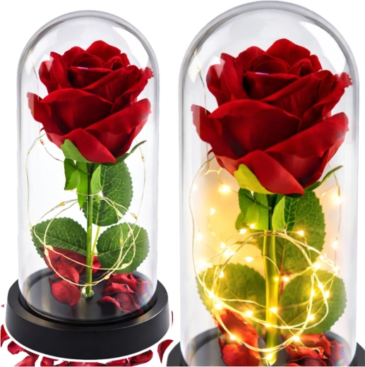 Iluminación LED romántica