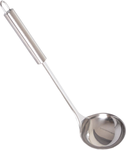 Cuchara sopera de acero inoxidable 32,5 cm