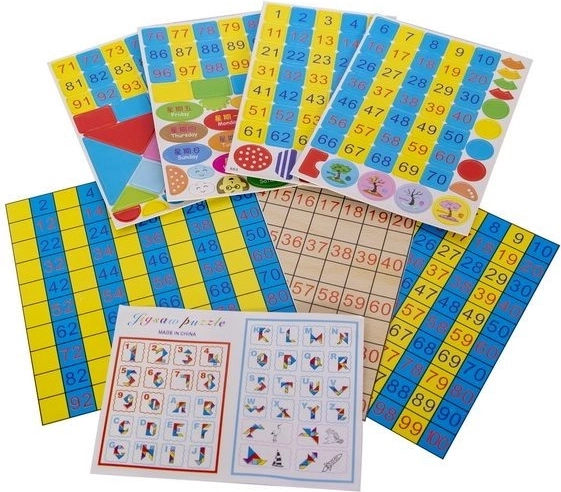 Materiales para las primeras matemáticas y el montaje de patrones
