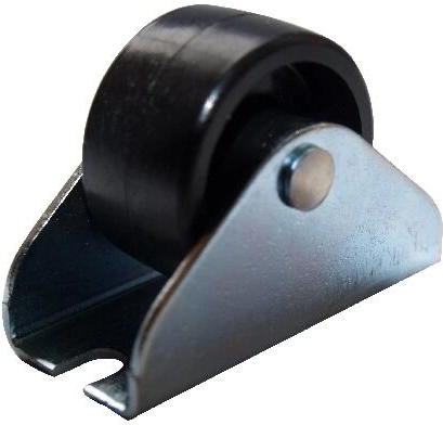 Rueda fija para muebles 25 mm, set de 20 uds.