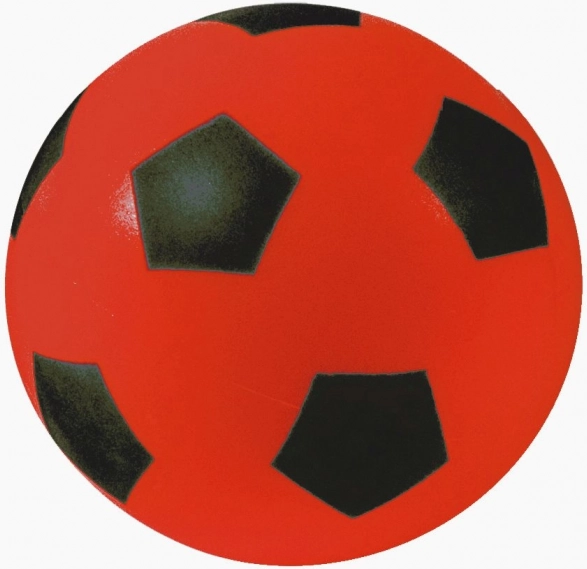 Pelota blanda Androni - roja, 12 cm