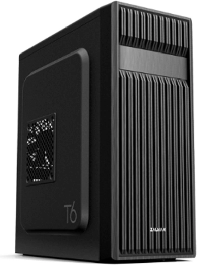 Caja de PC T6 ATX Mid Tower con ventilador de 120 mm y ODD