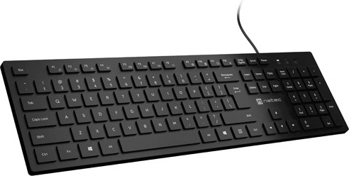 Distribución de tamaño completo con teclado numérico
