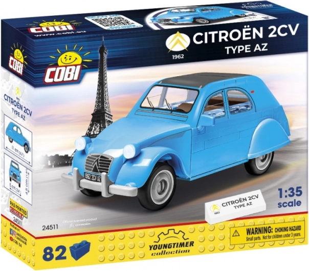 Kit de construcción Citroen 2CV Tipo AZ 1962