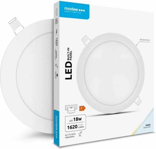 Panel LED circular 18 W blanco frío MODEE LIGHTING