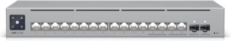 Ubiquiti usw pro max 16 conmutador 16× rj45 con etherlighting y 10g sfp+