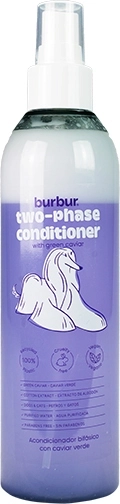 Burbur acondicionador bifásico para perros 2 en 1 con caviar verde, algodón y alcachofa 250 ml