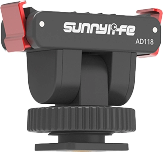 Sunnylife adaptador de zapata fría para DJI Osmo 360 y Action 5 Pro/4/3/2