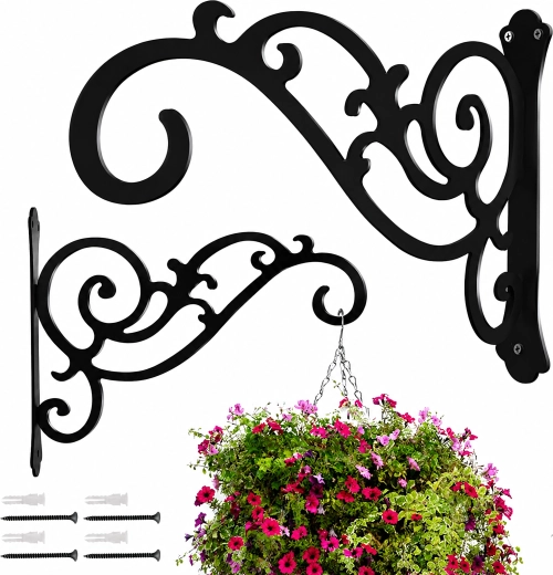 Elegante soporte ornamental para colgar decoraciones