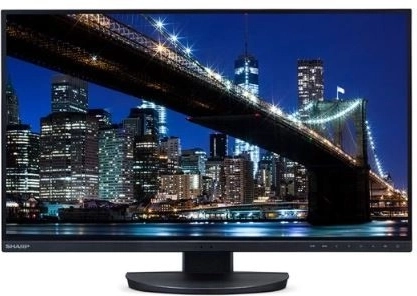 Monitor Sharp de 27 pulgadas negro